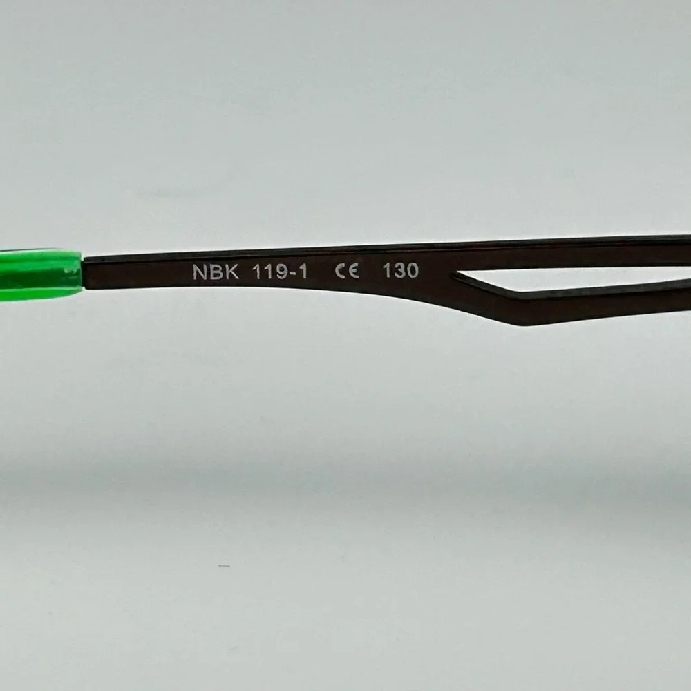 New Balance NBK119-1 Boys Eyeglasses Frame Black Plastic Full Rim 47-15-130 mm
